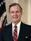 George H. W. Bush portrait